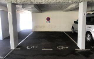 Image Parking PMR - Résidence pour personnes avec grandes dépendances motrices à Cherbourg